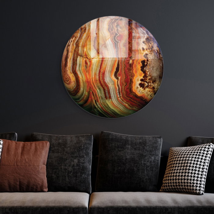 Wallity Cuadro Decorativo de Vidrio Templado Multicolor 60 cm Wallity Cuadro Decorativo de Vidrio Templado Multicolor 60 cm